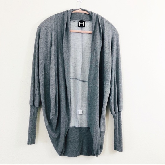 Bordeaux Cocoon Cardigan Size 